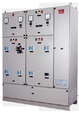 Power control centre with metering and outgoing feeders